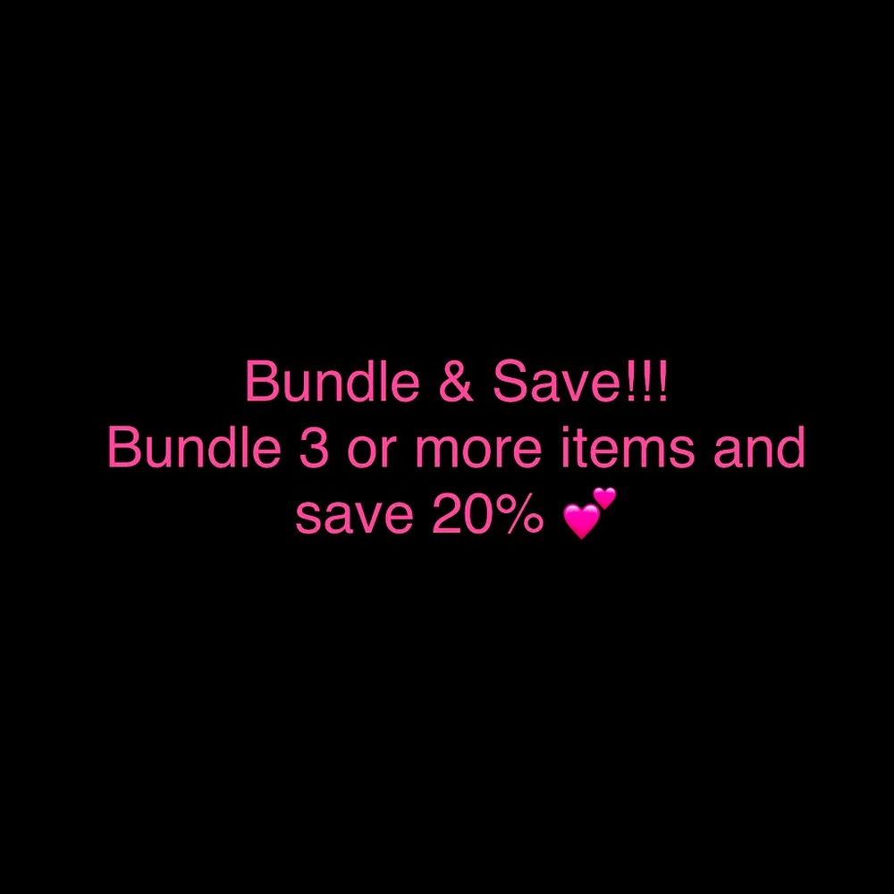 Bundle & Save 🥳
